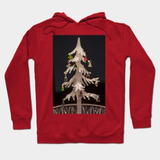 White Christmas Tree Hoodie